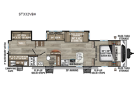 SportTrek ST332VBH Floorplan Image