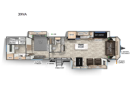 Cherokee Timberwolf 39NA Floorplan Image