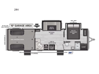 Fuzion Impact Edition 29V Floorplan Image