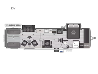 Fuzion Impact Edition 33V Floorplan Image