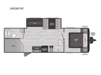 Springdale Classic 269DBCWE Floorplan Image