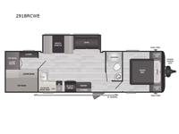 Springdale Classic 291BRCWE Floorplan Image