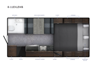 Limited Edition 8-11EXLEWB Floorplan Image