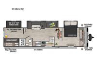 Sportsmen SE 333BHKSE Floorplan