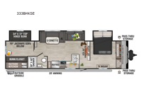 Sportsmen SE 333BHKSE Floorplan Image