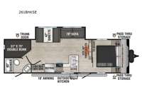 Sportsmen SE 261BHKSE Floorplan