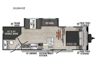 Sportsmen SE 261BHKSE Floorplan