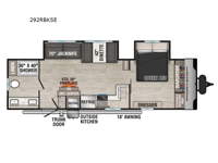 Sportsmen SE 292RBKSE Floorplan Image