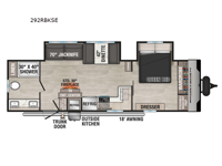 Sportsmen SE 292RBKSE Floorplan