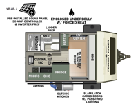 No Boundaries NB18.1 Floorplan Image