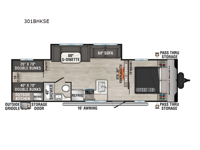 Sportsmen SE 301BHKSE Floorplan