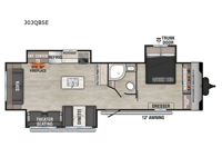 Sportsmen SE 303QBSE Floorplan Image