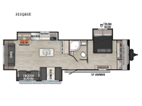 Sportsmen SE 303QBSE Floorplan