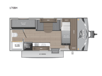 Jay Flight SLX 170BH Floorplan Image