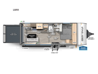 Cherokee Grey Wolf 18RR Floorplan Image