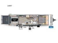 Cherokee Grey Wolf 24RRT Floorplan Image