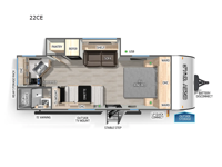 New 2025 Forest River RV Cherokee Grey Wolf 22CE image