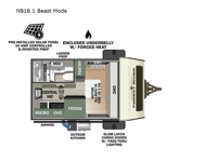 No Boundaries NB18.1 Beast Mode Floorplan Image