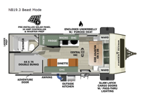 No Boundaries NB19.3 Beast Mode Floorplan Image