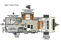 No Boundaries NB20.3 Beast Mode Floorplan Image