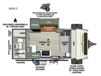 No Boundaries NB18.3 Floorplan Image