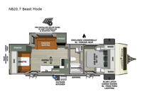 No Boundaries NB20.7 Beast Mode Floorplan Image