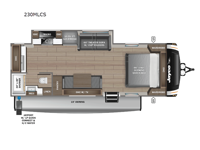 Eagle HT 230MLCS Floorplan Image