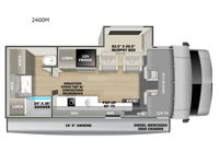 Sunseeker MBS 2400M Floorplan Image