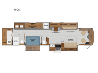 Palisade 45CS Floorplan Image