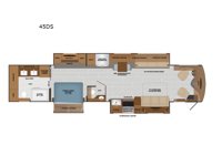 Palisade 45DS Floorplan Image