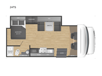 Triumph Sport Series 24TS Floorplan Image