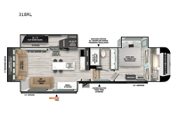 Impression 318RL Floorplan
