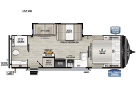 Della Terra 261RB Floorplan