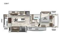 Sabre 32BHT Floorplan Image