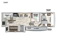 Sabre 26BBR Floorplan Image