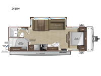 Range Lite 261BH Floorplan Image