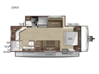 Range Lite 225CK Floorplan Image