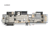 Cardinal 41DREAM Floorplan Image