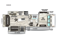 Sabre 32GKS Floorplan Image