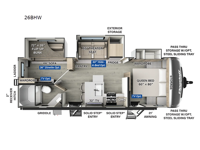 New 2025 Forest River RV Flagstaff Super Lite 26BHW image