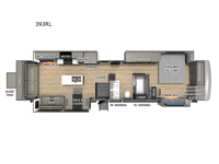 River Ranch 393RL Floorplan Image