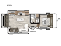 Wildwood 27REX Floorplan Image