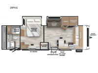 Wildwood 28FKG Floorplan Image