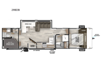 Wildwood 29BDB Floorplan Image