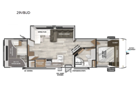 Wildwood 29VBUD Floorplan Image