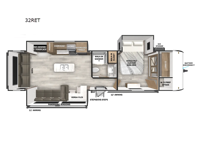 Wildwood 32RET Floorplan Image