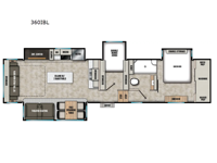 Chaparral 360IBL Floorplan Image