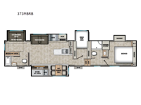 Chaparral 373MBRB Floorplan Image