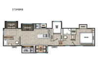 Chaparral 373MBRB Floorplan