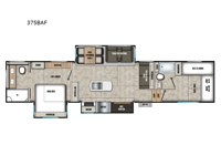 Chaparral 375BAF Floorplan Image